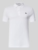 Lacoste slim fit poloshirt van puur katoen Wit