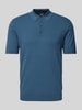 Cinque Slim Fit Poloshirt mit Knopfleiste Modell 'NUPE' Bleu