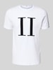 Les Deux T-shirt met labelprint, model 'Encore' Wit