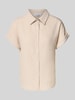 ZABAIONE Overhemdblouse met knoopsluiting Beige