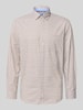 Christian Berg Men Koszula casualowa o kroju regular fit z kołnierzykiem typu button down Piaskowy