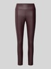 Soyaconcept Leggings mit elastischem Bund Modell 'Pam' Bordeaux