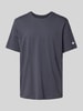 CHAMPION T-Shirt mit Label-Stitching Anthrazit