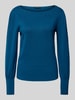 Zero Strickpullover mit U-Boot-Ausschnitt Royal