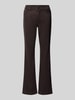 Marc Cain Flared Fit Jeans mit Lyocell-Anteil Dunkelbraun