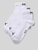PUMA Socken aus Baumwoll-Mix im 3er-Pack Modell 'QUARTER' Weiss