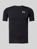 Under Armour T-Shirt mit Label-Print Black