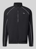 Lacoste Sport kurtka treningowa o kroju regular fit z naszywką z logo Czarny