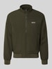 JACK & JONES Regular Fit Bomberjacke mit Logo Modell 'BROOKLYN' Oliv