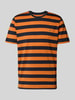 Christian Berg Men T-shirt w kroju regular fit z haftowanym logo Pomarańczowy