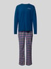 Tommy Hilfiger Pyjama met labelprint Blauw