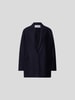 Harris Wharf London Wolljacke mit Reverskragen Dunkelblau
