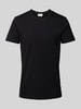 s.Oliver BLACK LABEL T-shirt met ronde hals Zwart