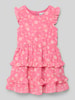 Happy Girls Kleid im Stufen-Look Pink
