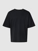 REVIEW Oversized T-Shirt mit Rundhalsausschnitt Schwarz