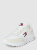 Tommy Jeans Sneaker aus Leder mit Label-Details Modell 'TECH RUNNER' Weiss