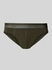 HOM Slip mit elastischem Logo-Bund Khaki