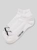 Calvin Klein Jeans Sneakersocken mit Logo-Stitching im 2er-Pack Weiss