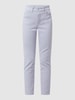 MAC Slim Leg Jeans mit Stretch-Anteil Modell 'Dream Chic' Flieder