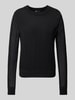 G-Star Raw Loose Fit Strickpullover aus Viskose-Mix Modell 'Pointelle' Black