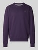 s.Oliver RED LABEL Sweatshirt mit Rundhalsausschnitt Violett