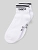 Snocks Socken mit Label-Stitching Modell 'Retro' Black