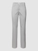 Brax Straight fit broek met 5-pocketmodel, model 'CAROLA' Lichtgrijs