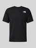 The North Face T-shirt met labelprint Zwart