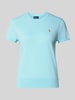 Polo Ralph Lauren Strickshirt mit Logo-Stitching Bleu