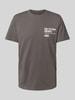 s.Oliver RED LABEL Regular Fit T-Shirt aus reiner Baumwolle mit Ford®-Applikation Mittelgrau