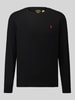 Polo Ralph Lauren Regular Fit Langarmshirt aus reiner Baumwolle Black