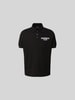 Dsquared2 Regular Fit Poloshirt aus Baumwolle Black