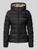 Blauer Usa Daunenjacke mit Zweiwege-Reißverschluss Modell 'CHARME' Black
