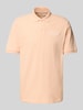 Jack & Jones Regular Fit Poloshirt mit Knopfleiste Modell 'MAKOTO' Apricot
