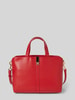 Tommy Hilfiger Handtasche mit Label-Applikation Modell 'HERITAGE' Rot