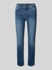 Liu Jo White Slim Fit Jeans im 5-Pocket-Design Dunkelblau