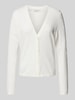 Marc O'Polo Gebreide cardigan met V-hals Offwhite