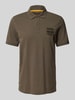 PME Legend Poloshirt mit Label-Detail Oliv