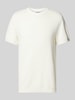 JAKE*S STUDIO MEN T-shirt met ronde hals Ecru