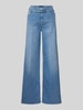 Raffaello Rossi Straight Leg Jeans mit Gürtel Modell 'Sventy B' Hellblau