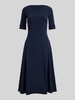 Lauren Ralph Lauren Regular Fit Jersey-Kleid aus Baumwoll-Mix Modell 'MUNZIE' Dunkelblau