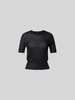 Joseph T-Shirt mit Rundhalsausschnitt Black