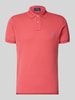 Polo Ralph Lauren Poloshirt mit Label-Stitching Rot