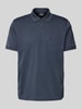 RAGMAN Poloshirt mit Brusttasche Rauchblau