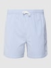 Polo Ralph Lauren Big & Tall PLUS SIZE Badehose mit Streifenmuster Modell 'CRUISE ROYAL' Hellblau