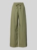 Christian Berg Woman Stoffhose mit elastischem Bund Khaki