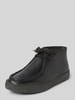 Camper Schnürschuhe aus echtem Leder Modell 'Terreno' Black