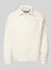 Jack & Jones Regular fit vrijetijdsoverhemd met structuurmotief, model 'GREENPOINT' Offwhite