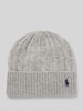 Polo Ralph Lauren Muts van een mix van wol en kasjmier Lichtgrijs