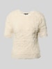 Vero Moda Regular Fit Strickpullover in Kunstfell-Optik Modell 'FLUFFY' Ecru